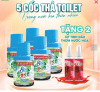 CỐC THẢ SẠCH BỒN CẦU SBI 400G – SẠCH MẢNG BÁM, KHỬ MÙI HIỆU QUẢ, THƠM MÁT MỖI LẦN XẢ