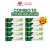 [Combo 10] Bột Rau Má, Rau Má Đậu Xanh, Rau Má Cốt Dừa Tuýp Nhỏ 15g 