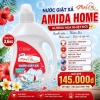 NƯỚC GIẶT XẢ AMIDA HOME HƯƠNG HOA NHIỆT ĐỚI 3.6KG – CÔNG NGHỆ SINH HỌC GIÚP QUẦN ÁO SẠCH SÂU, THƠM LÂU, MỀM MẠI TỪNG SỢI VẢI, 