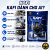 Combo 3 túi - KAFI 3 Vị (Kẹo ngậm caffeine KAFI-Thay thế cà phê và nước tăng lực. Túi 60g