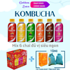 Kombucha Golden Zuice MIX 6 vị Chai 350 ML