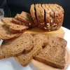 Bánh mì gối ngũ cốc nguyên cám Baker Baking không chất bảo quản 450g - Baker Food