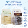 COMBO BÁNH SỮA BA VÌ MIX 500GRAM VỊ XƯA + 500GRAM VỊ DÂU TÂY - SỮA CHỊ VÀNG OFFICIAL