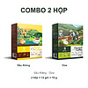 Combo 2-3 Hộp Cà Phê Hòa Tan Ka Fresh Sầu Riêng, Dừa, Cacao Sữa (12 Gói x 18g/Hộp) - Cặp 2 Vị, 3 Hộp Cùng Vị, Bộ 3 Vị