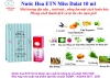 Nước Hoa ETN Miss Dalat 10 ml, hương Hoa , trái cây , rau mùi và gỗ, phong cách thanh lịch và tự tin cho nam giới