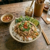 Cơm gà xào nấm Thanh Hà - Cơm gà xào nấm thơm nấm, trọn vị 