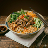 Phở gà trộn lòng mề Thanh Hà - Phở gà trộn lòng mề giòn đậm vị 