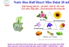 Nước Hoa Half Heart Miss Dalat 20 ml , hương Hoa , trái  , gỗ , lôi cuốn, hấp dẫn , tươi mát pha lẩn nồng ấm