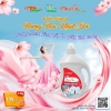 NƯỚC GIẶT XẢ AMIDA HOME HƯƠNG HOA NHIỆT ĐỚI 3.6KG – CÔNG NGHỆ SINH HỌC GIÚP QUẦN ÁO SẠCH SÂU, THƠM LÂU, MỀM MẠI TỪNG SỢI VẢI, 