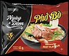 Phở Bò Ngày & Đêm 65g, Thùng 30 gói – Phở Bò Ăn Liền Hương Vị Thơm Ngon, Tiện Lợi  