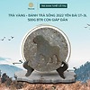 TRÀ VÀNG - BÁNH TRÀ SỐNG YÊN BÁI- 1 TÔM - 3 LÁ - 500G CON GIÁP DẦN