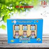 Nước Yến sào Khánh Hòa Sanest không đường hộp 6 lọ 70 ml