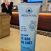 Tẩy tế bào Da Chết rau má, trà xanh ngọc trai,Tăng Cường Độ Dẻo Mềm Cho Da