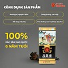 Hắc sâm Hàn Quốc dạng củ 150g (16-25củ) – DKG