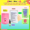 Bộ Máy Nấu Sáp Pro Wax Chống Dính (Tặng Lòng Nồi Silicon) + Sáp wax 100g + Mỡ Trăn + Que Gỗ - Wax Nách, Bikini, Râu Nam