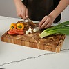 [DC05]  Thớt gỗ teak cao cấp JEIDO cỡ lớn dày 3.8cm KT05 - thớt hình chữ nhật kích thước 38x280x400mm