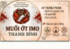 MUỐI ỚT IMO THANH BÌNH – ĐẬM ĐÀ VỊ ỚT SẠCH, NÂNG TẦM MỌI MÓN ĂN