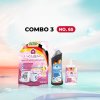 Combo 3 No65 Nước giặt xả 3,8kg, nước rửa tay và nước tẩy bồn cầu Usefull Day