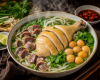 Phở gà đặc biệt Thanh Hà - Phở gà chuẩn vị, đầy topping và đậm đà  
