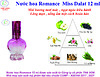 Nước Hoa  Romance Miss Dalat 12 ml. Hương Hoa , trái cây , gỗ , tươi mát , ngọt ngào , nồng ấm