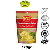 [THƯỢNG HẠNG]Sầu Riêng Nguyên Miếng Sấy Thăng Hoa Cao Cấp Yummy 120G Viza Food - tự Nhiên, Chuẩn Xuất Khẩu