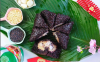 Bánh chưng vuông nếp cẩm
