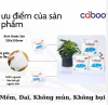 Giấy Ăn Vuông 50 Tờ Cao Cấp CABOO