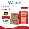 SET QUÀ: 01 NIÊU CÁ MÒI KHO NIÊU ĐẤT + 01 NIÊU CÁ THU KHO DƯA