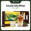 Cà Phê Sầu Riêng Hòa Tan Ka Fresh Hộp 12 Gói x 18g / Túi 3 Gói Thử - Cà Phê Sữa Durian 4in1 Thơm Béo Đậm Đà Pha Đá Ngon