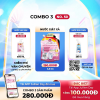 Combo 3 No50 Nước giặt xả 3,8kg, nước rửa tay và tẩy trắng tẩy mốc Usefull Day