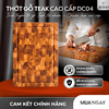 [DC04] THỚT GỖ TEAK JEIDO CAO CẤP HÌNH CHỮ NHẬT KHÁNG KHUẨN BỀN ĐẸP AN TOÀN THỰC PHẨM   