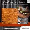 [DC01] THỚT GỖ TEAK JEIDO HÌNH CHỮ NHẬT 35CM CHUYÊN THÁI ĐỒ CHÍN KHÁNG KHUẨN BỀN ĐẸP TỰ NHIÊN