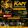 Combo 3 túi - KAFI 3 Vị (Kẹo ngậm caffeine KAFI-Thay thế cà phê và nước tăng lực. Túi 60g