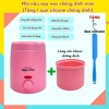 Nồi nấu sáp wax lông chống dính mini - Tặng chén+que silicon chống dính - Nồi nấu sáp nhanh, tiện lợi, bảo hành 3 tháng