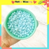 [TẶNG QUE SILICON] Combo wax lông tại nhà 5 món (100g sáp, mỡ trăn, chén silicone, que gỗ, phấn rôm)