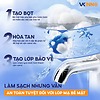 Combo chai xịt tẩy cặn canxi 500ml và chai tẩy dầu mỡ an toàn da tay, công thức mới sạch vượt trội