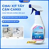 Combo chai xịt tẩy cặn canxi 500ml và chai tẩy dầu mỡ an toàn da tay, công thức mới sạch vượt trội