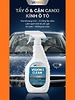 Chai xịt tẩy rửa vết ố kính logo ô tô và màng dầu kính, Xịt làm sạch sâu tiết kiệm VisionX Clean