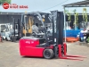 Xe nâng điện ngồi lái 3 bánh 2 tấn Nichiyu FBT20PN-80-300