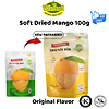 [MUA 3 TẶNG 1][100g]Xoài sấy dẻo nguyên vị, rất ít xơ, ít đường, chất lượng thượng hạng, túi 100G-Viza Food