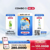 Combo 3 No02 Nước giặt xả 3,8kg, nước rửa chén và nước lau sàn Usefull Day