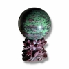 CẦU RUBY ZOISITE TỰ NHIÊN - NATURAL RUBY ZOISITE SPHERE