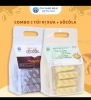 Combo mix vị bánh sữa ba vì Vị xưa + Socola SỮA CHỊ VÀNG OFFICIAL