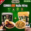 Combo 1 Cơm Cháy 220gr Ngẫu Hứng & 1 Hộp Sốt Chấm Hoa Quả 250gr Đậm Đà – Ăn Chơi Cũng Cuốn- Vợ Chồng A Phủi 