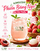 KOMBUCHA PHIẾN BĂNG NGỌT – HƯƠNG VẢI THIỀU THANH MÁT, TINH TẾ