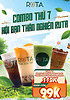 Combo Thứ 7 – Hội Bạn Thân Nghiện Ruta chỉ 99k