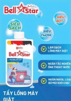 TẨY LỒNG MÁY GIẶT BELL STAR – LÀM SẠCH SÂU, KHỬ MÙI HIỆU QUẢ, BẢO VỆ MÁY GIẶT