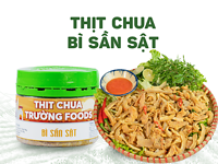 Thịt chua Bì sần sật