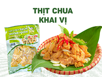  Thịt Chua Khai Vị