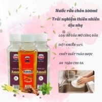 Nước rửa chén & nước giặt Anandi 200ml – Nhẹ nhàng với da tay, mạnh mẽ với vết bẩn